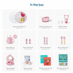 Remonda three pairs baby utensils designed for tiny hands and self-feeding
