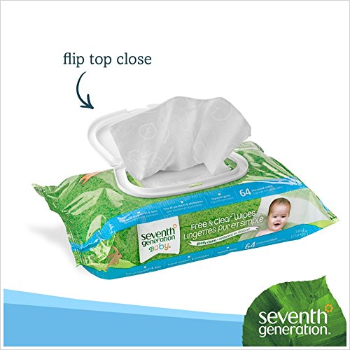 Renewable wood pulp wipes from Seventh Generation support sustainability.