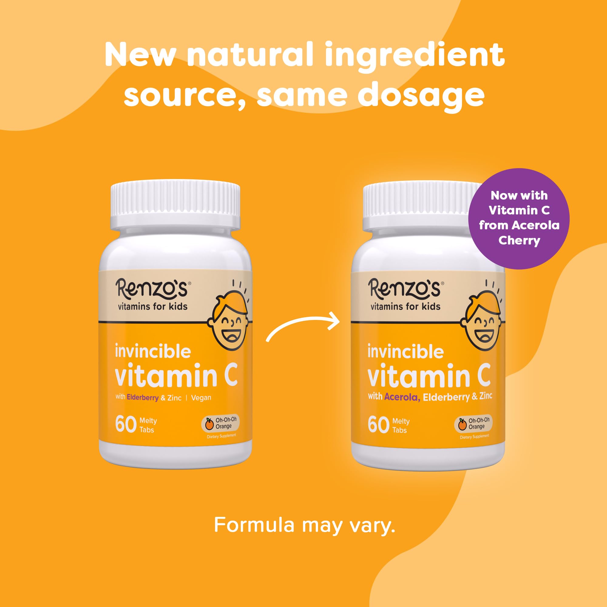 Renzo's Invincible vitamins made in Florida with trusted testing