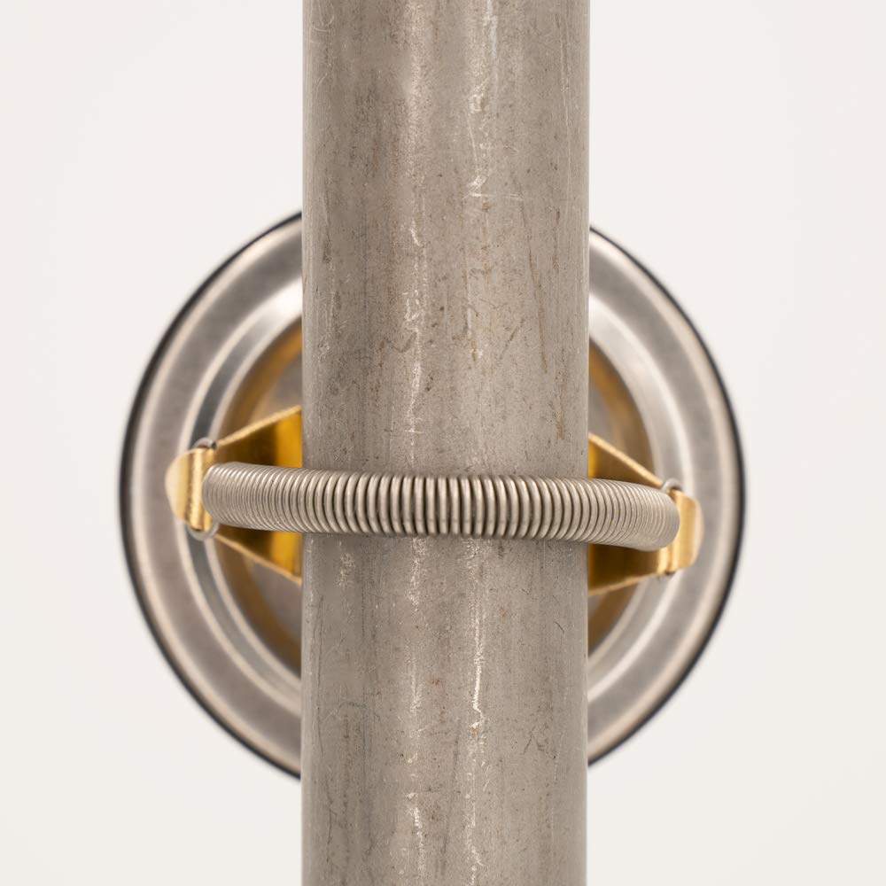 REOTEMP S2-F1 mounted on a hot water pipe for monitoring temperatures.