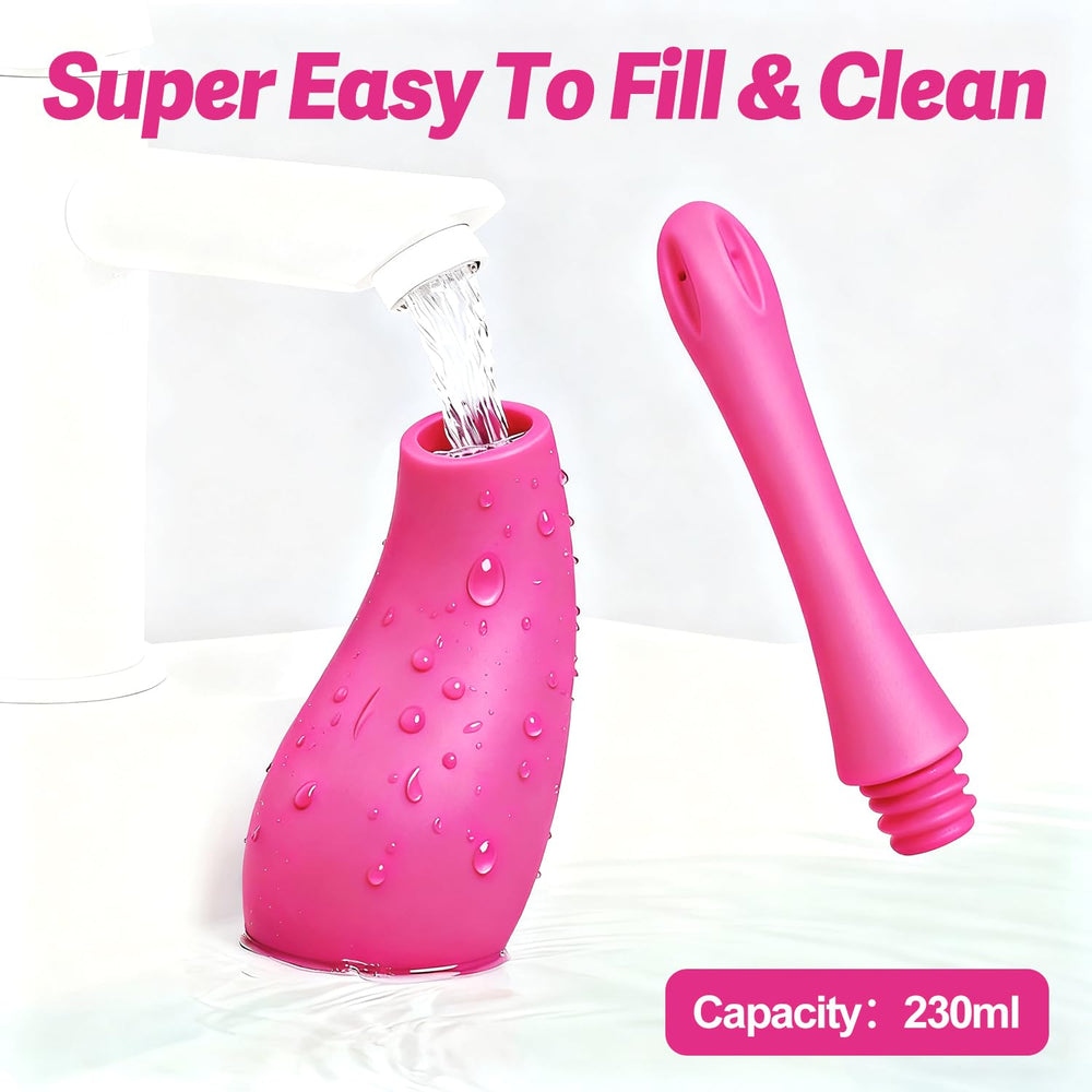 REPABLENT Anal Douche leak-proof design—prevents spills during use.