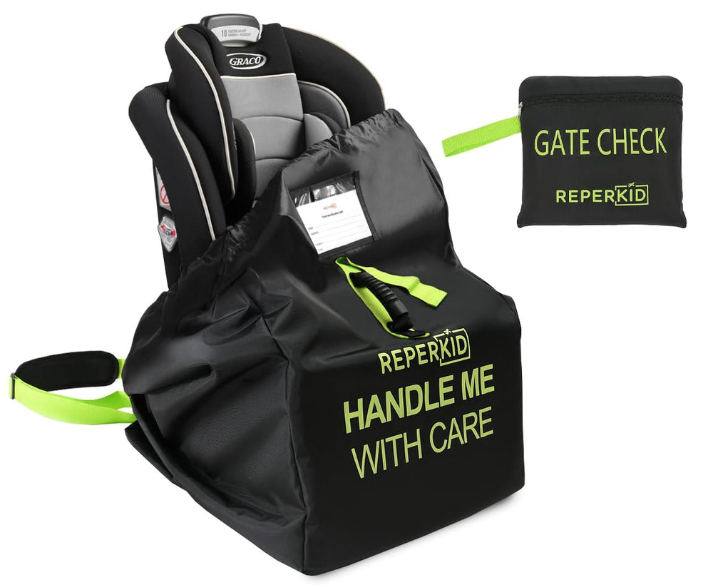 reperkid car seat travel bag folded compact for easy storage