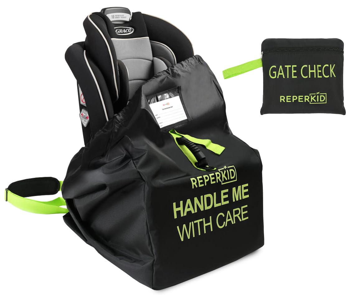 reperkid car seat travel bag folded compact for easy storage