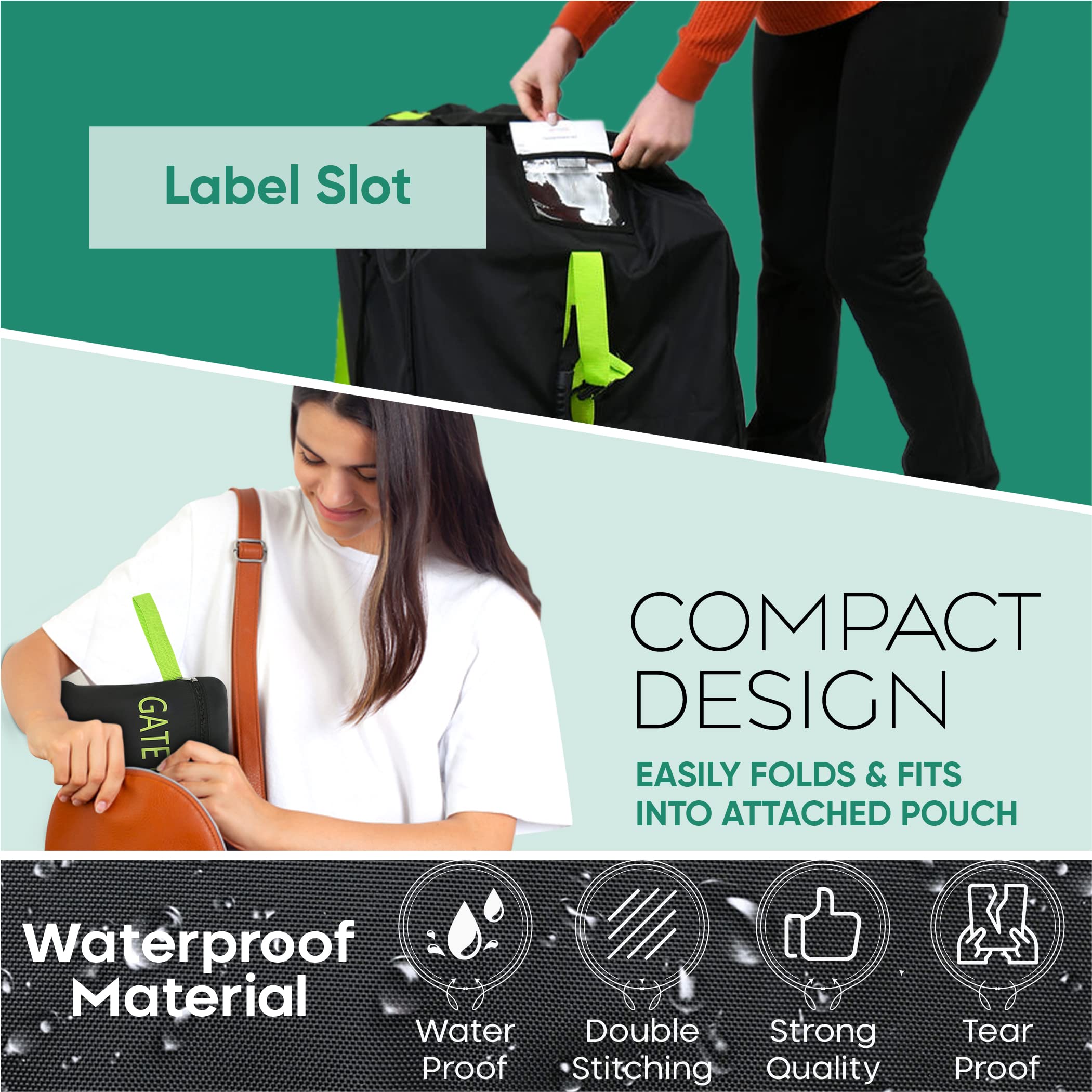 reperkid waterproof car seat travel bag protecting seat from moisture