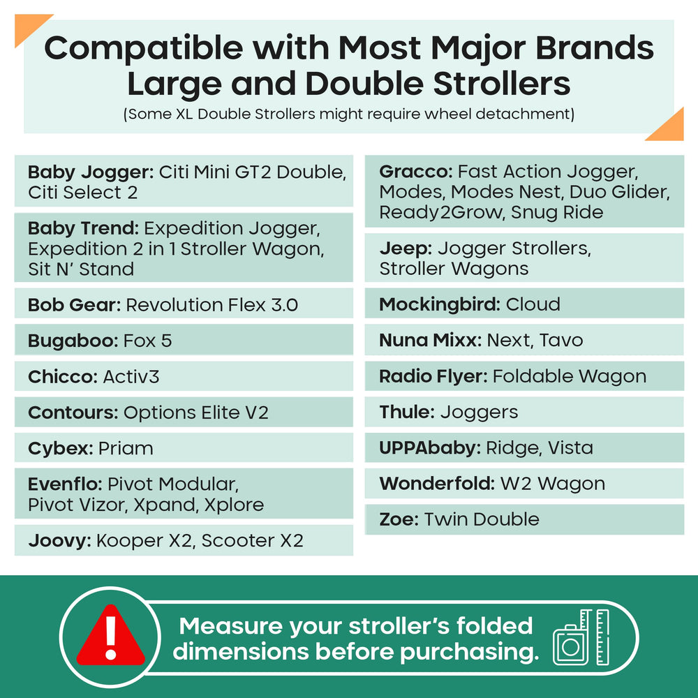 Reperkid stroller bag waterproof material protects against dirt and moisture.