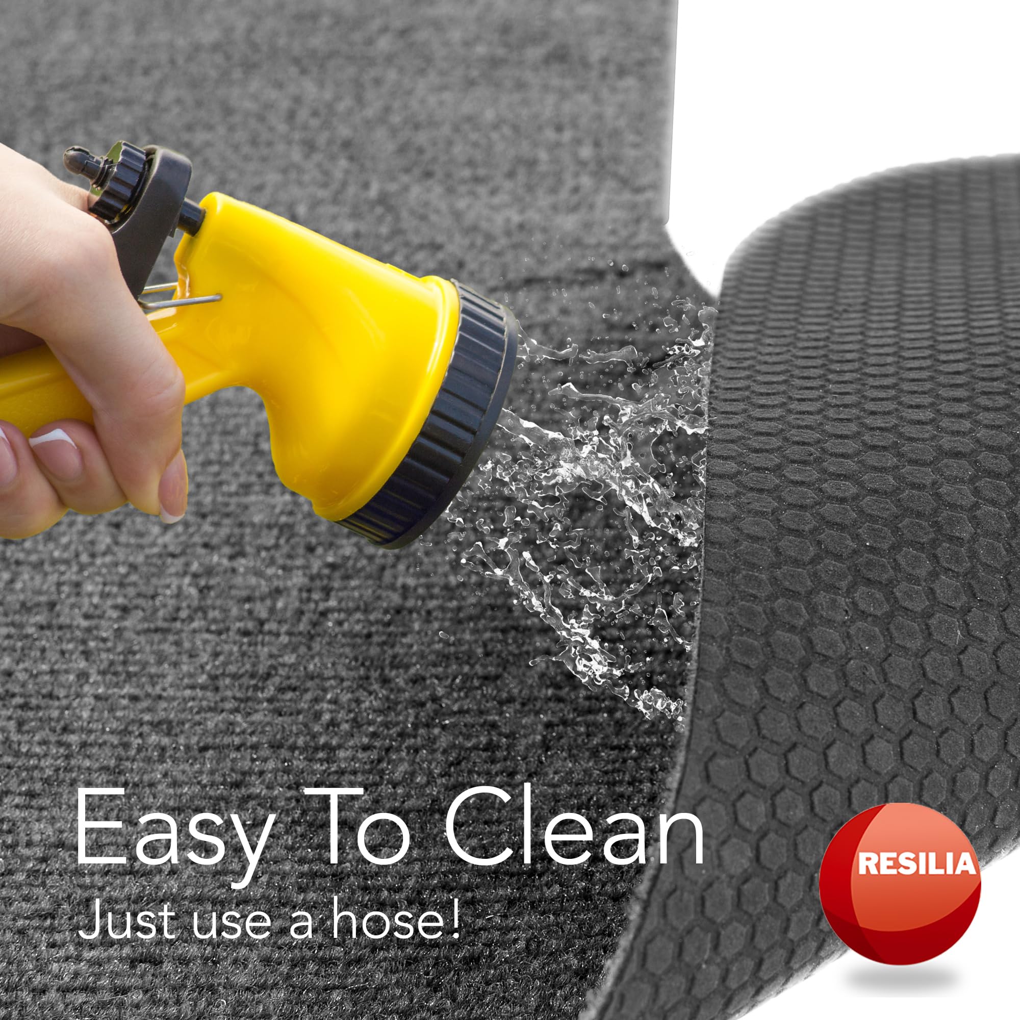 RESILIA potty mats are easy to rinse and reuse for busy families.