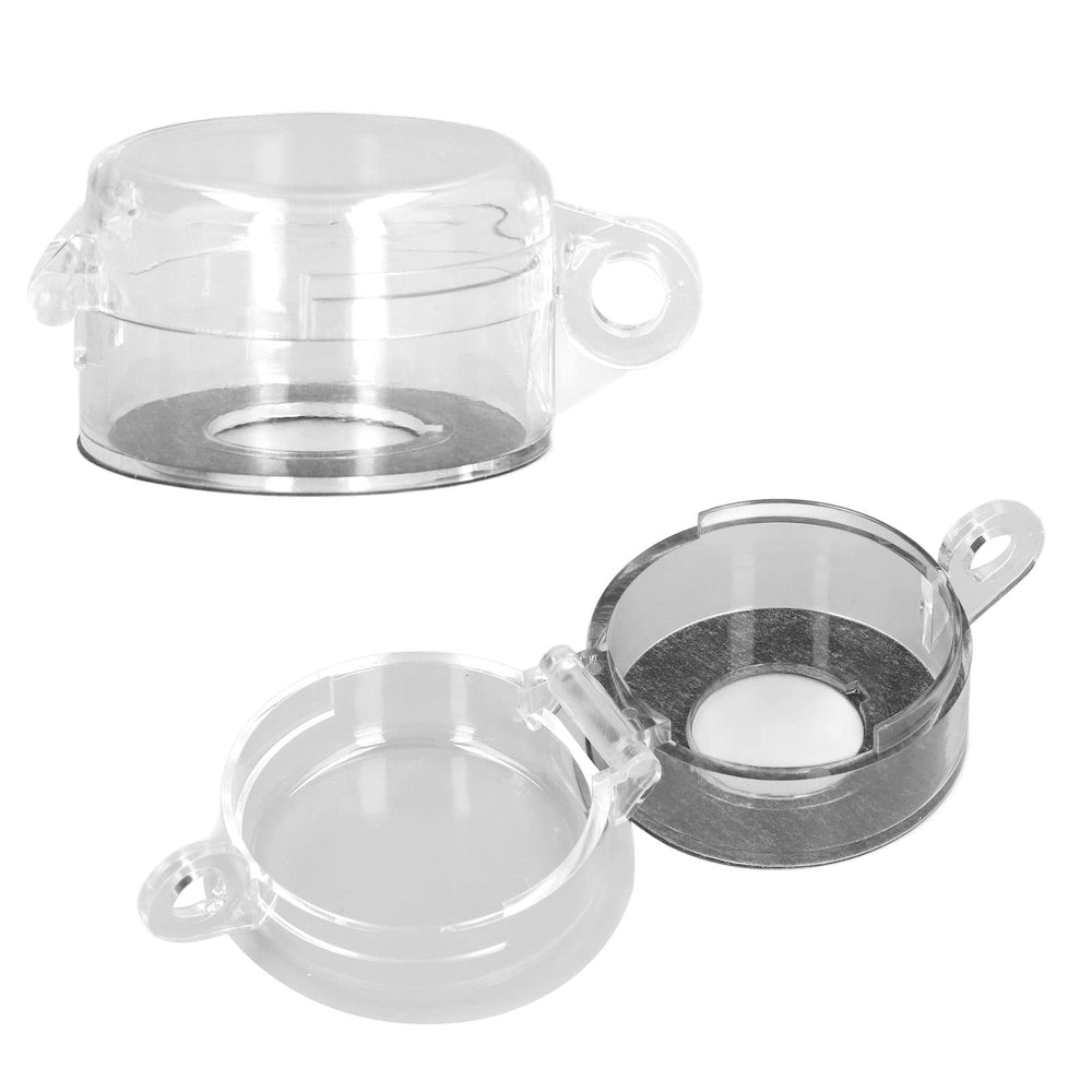 Respicefinem industrial pushbutton protective cover, built to withstand tough environments.