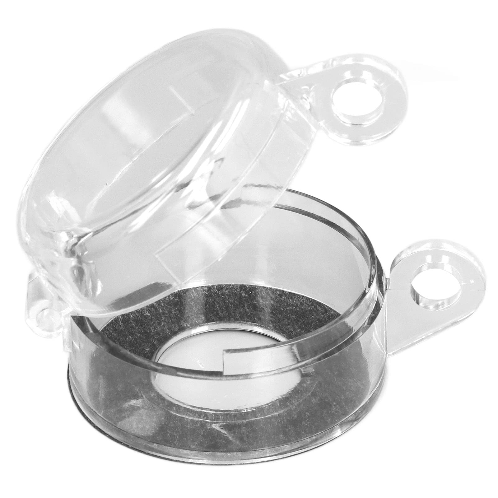 Respicefinem transparent switch guard for 22mm, simple installation and reliable shielding.
