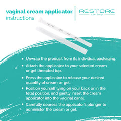 Individually wrapped hygienic packaging from Restore Can Help ensures cleanliness before use.