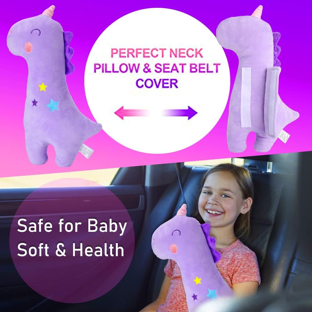 Resulzon Headrest Travel Pillow supports head during long drives.