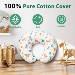 Resylp nursing pillow offers ergonomic support for caregiver and baby.