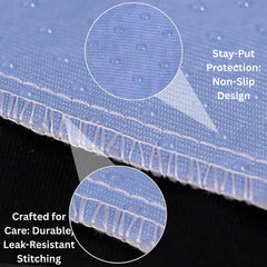 Retrona underpads dry quickly for overnight comfort and ongoing use.