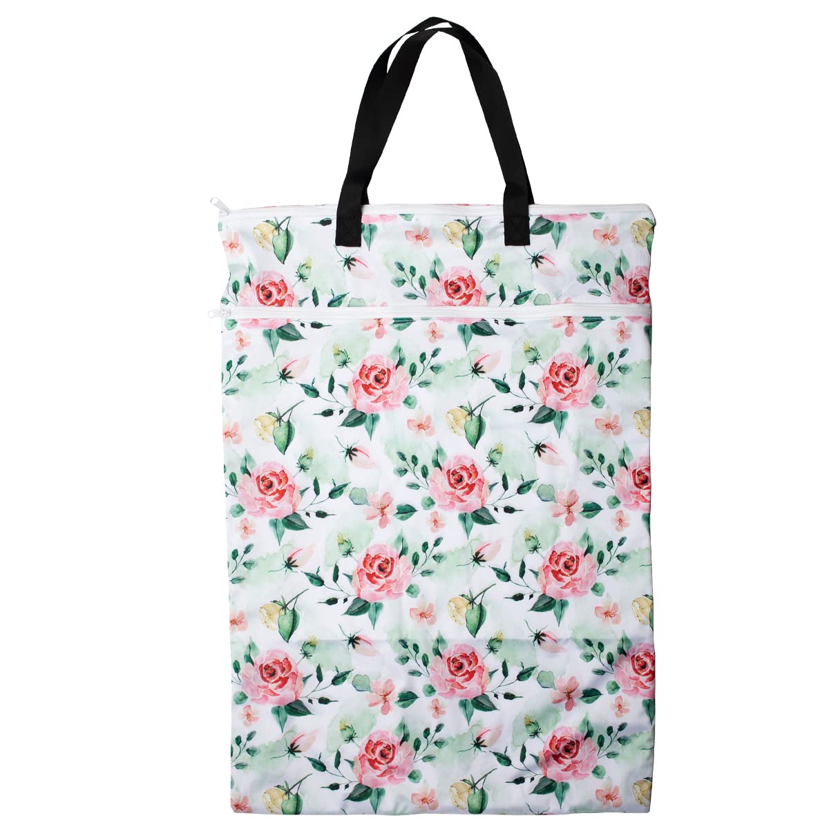 ReUseLife front dry pocket and wet compartment keep laundry separate and odor contained.