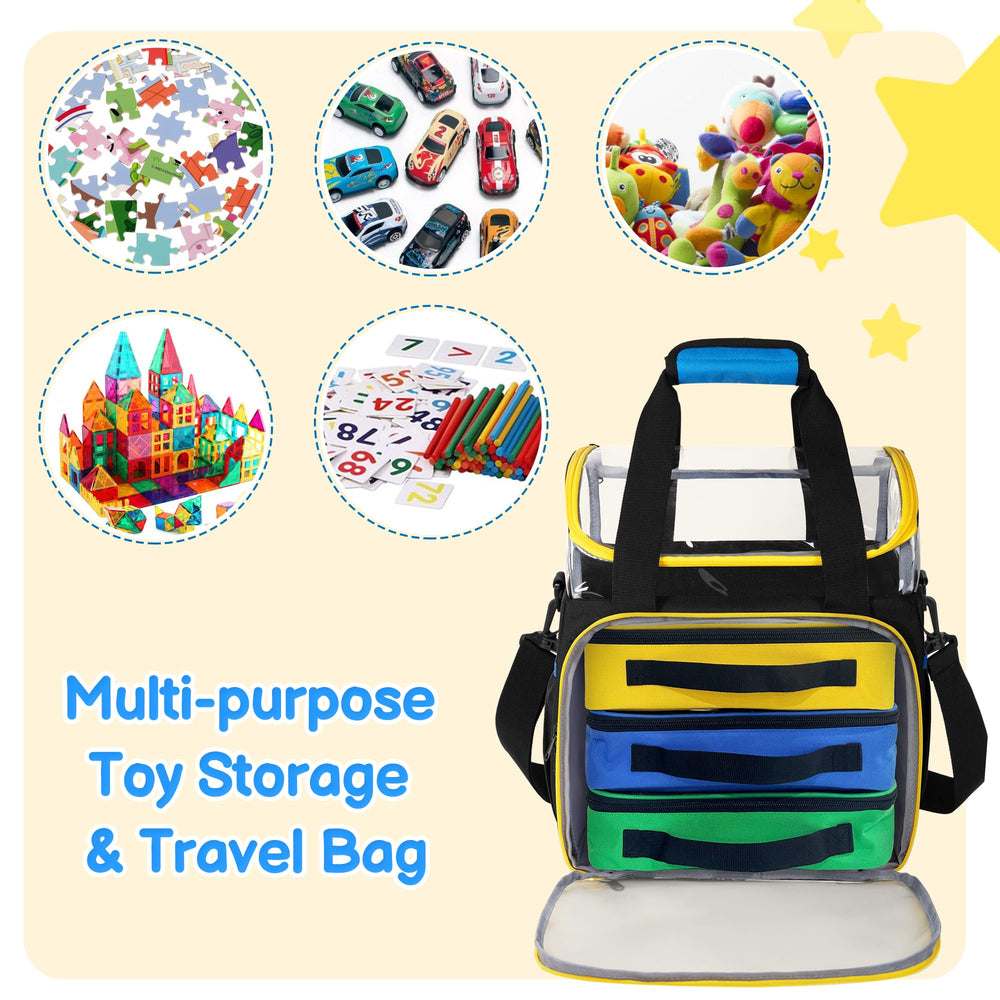 Rexmica bag features side and back pockets for instructions
