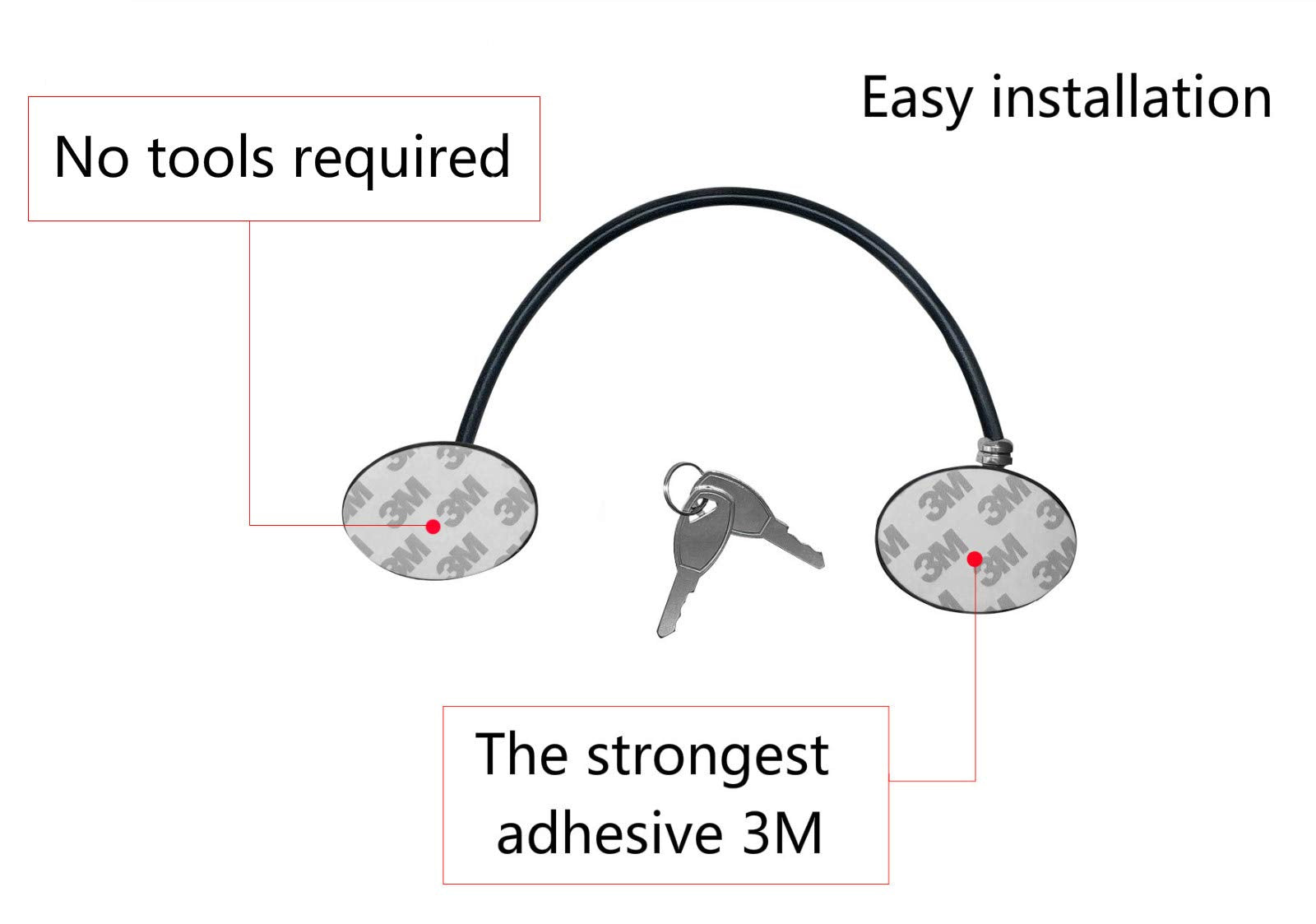 REZIPO multi-function lock suitable for cabinets, drawers, and cupboards.