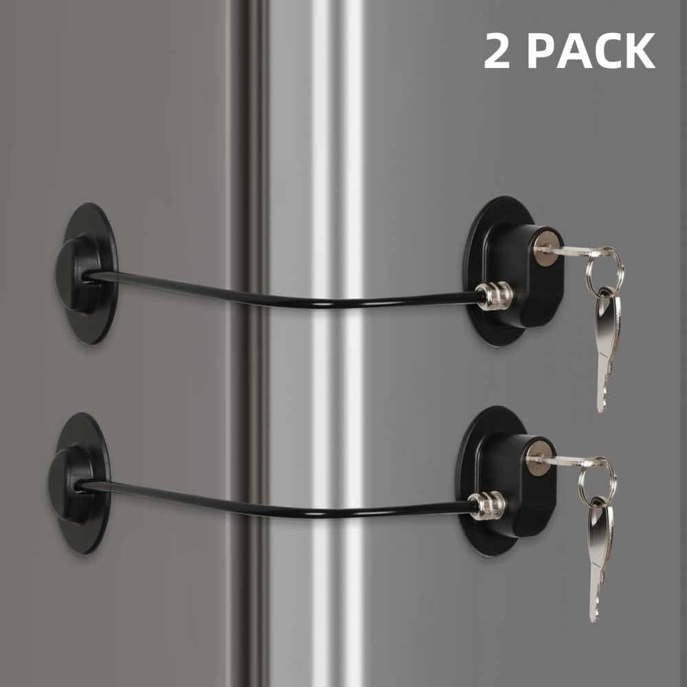 REZIPO multipurpose lock system shown on a cabinet.