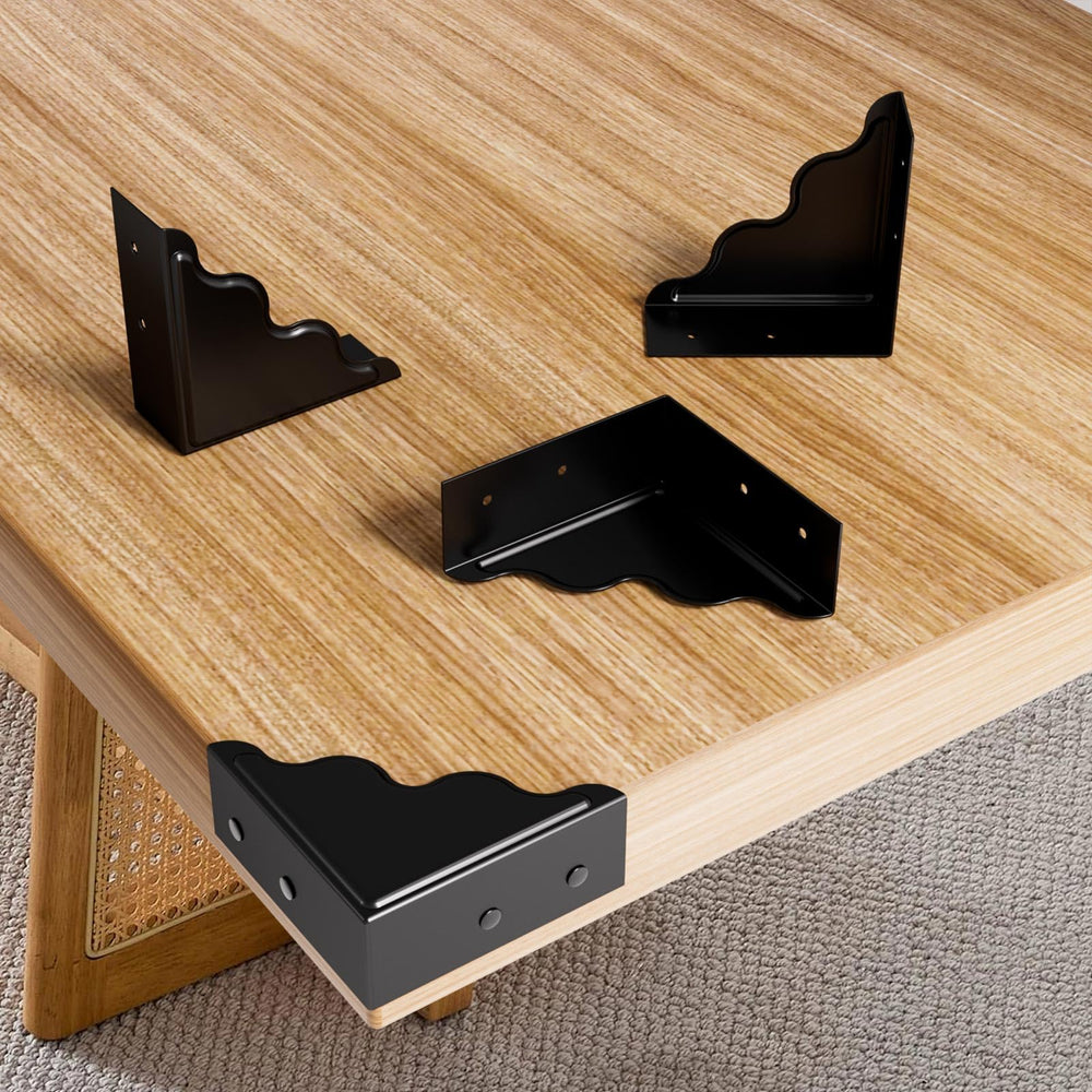 RFORPLY minimalist arc corner protector adds a sleek decorative touch and protection.