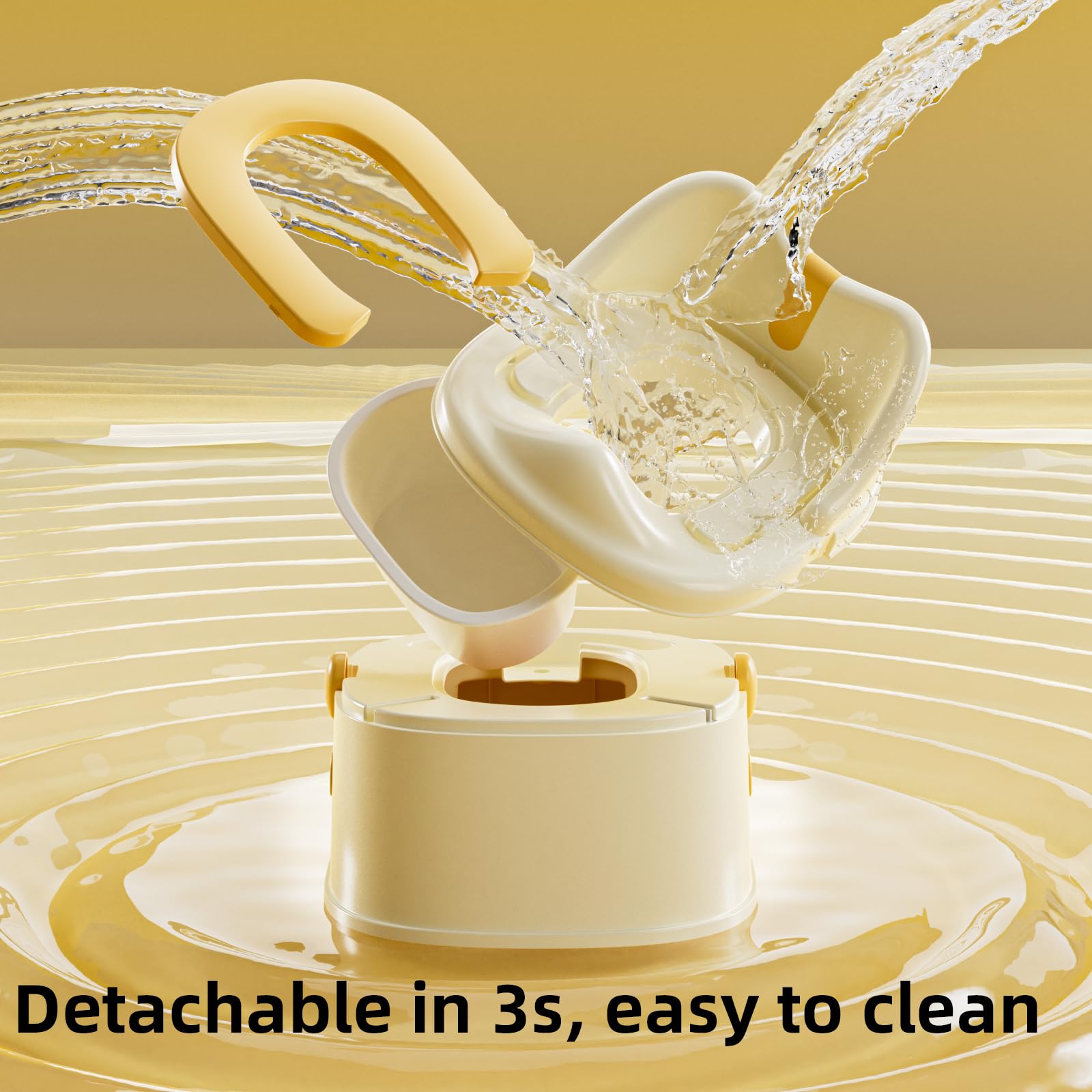 RGKQSY universal toilet fit with adjustable mounting