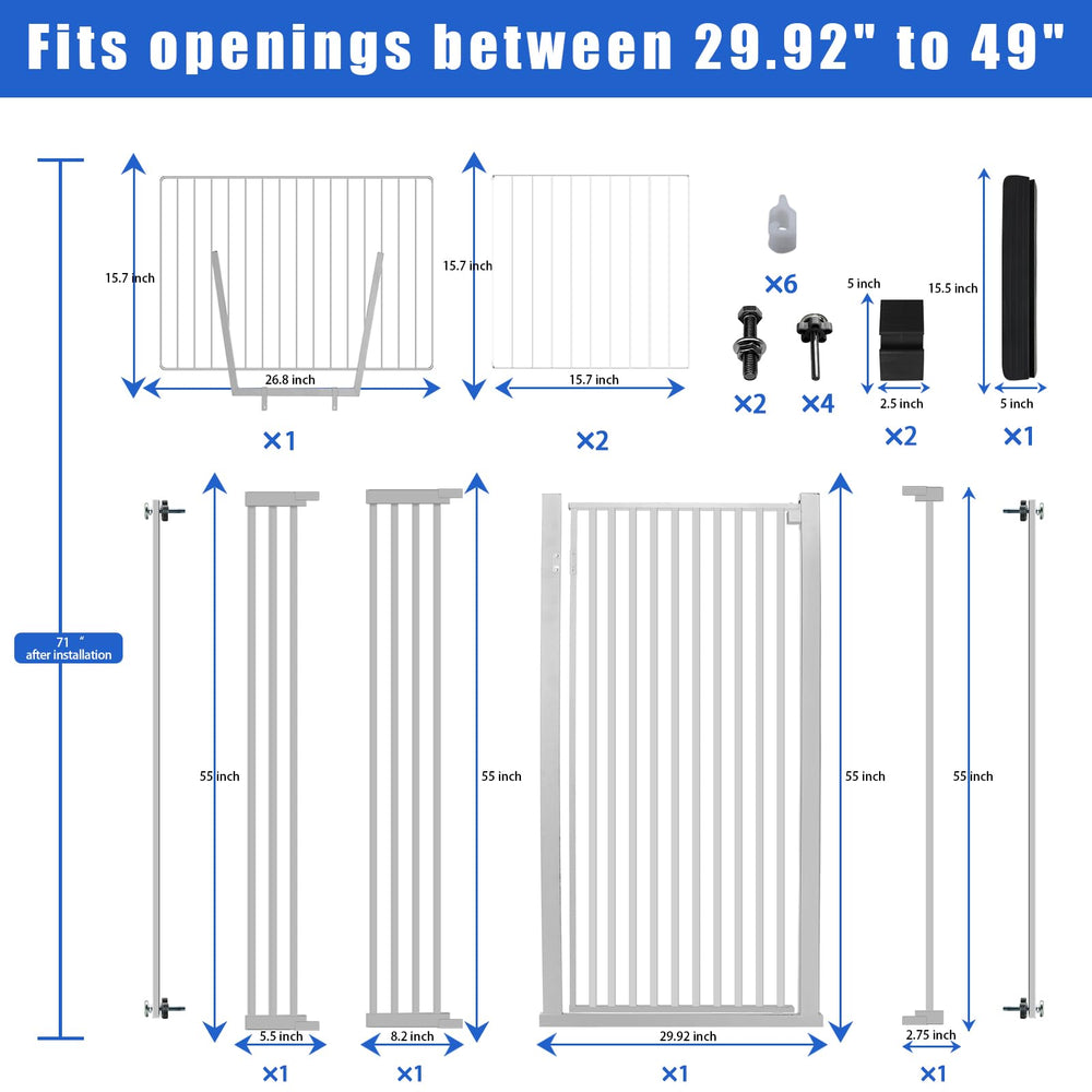 Rgqphantom narrow tube spacing 1.37 inches forms a compact barrier.