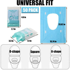 Rgqphantom toilet seat cover waterproof bottom shields moisture on public restrooms