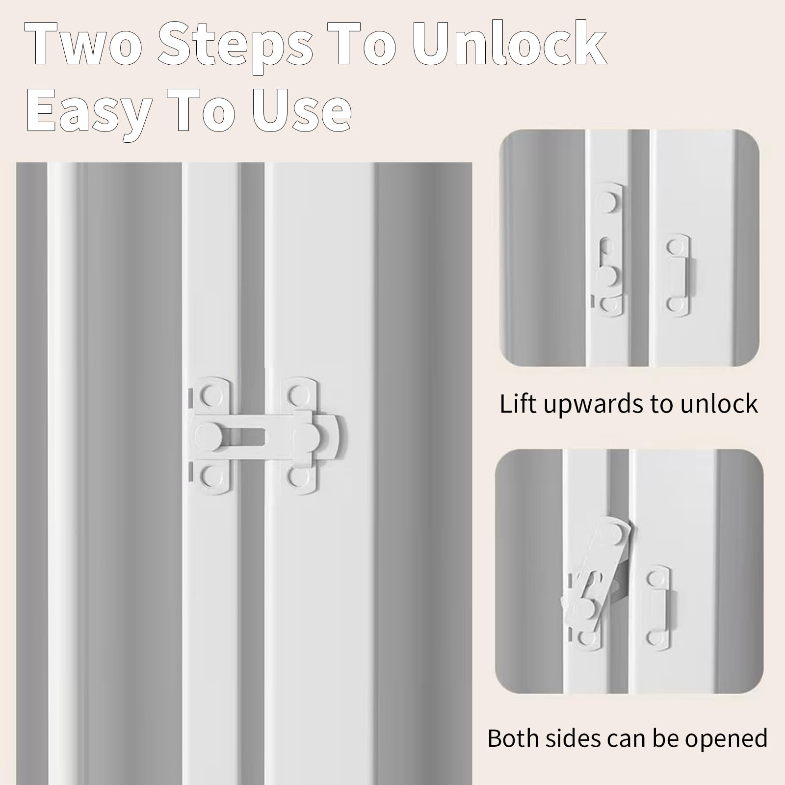 Rgqphantom tool-free installation with four pressure bolts for wall-safe setup.