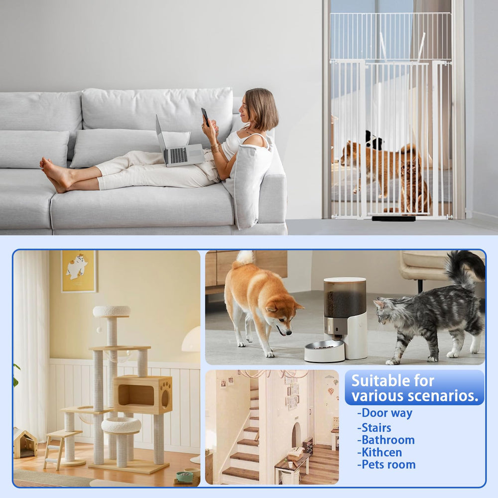 Rgqphantom white finish complements modern interiors while protecting pets.