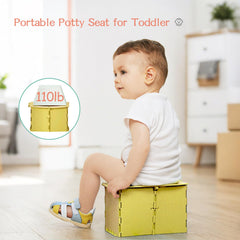 Rhastex travel carry bag keeps potty seat organized on trips.
