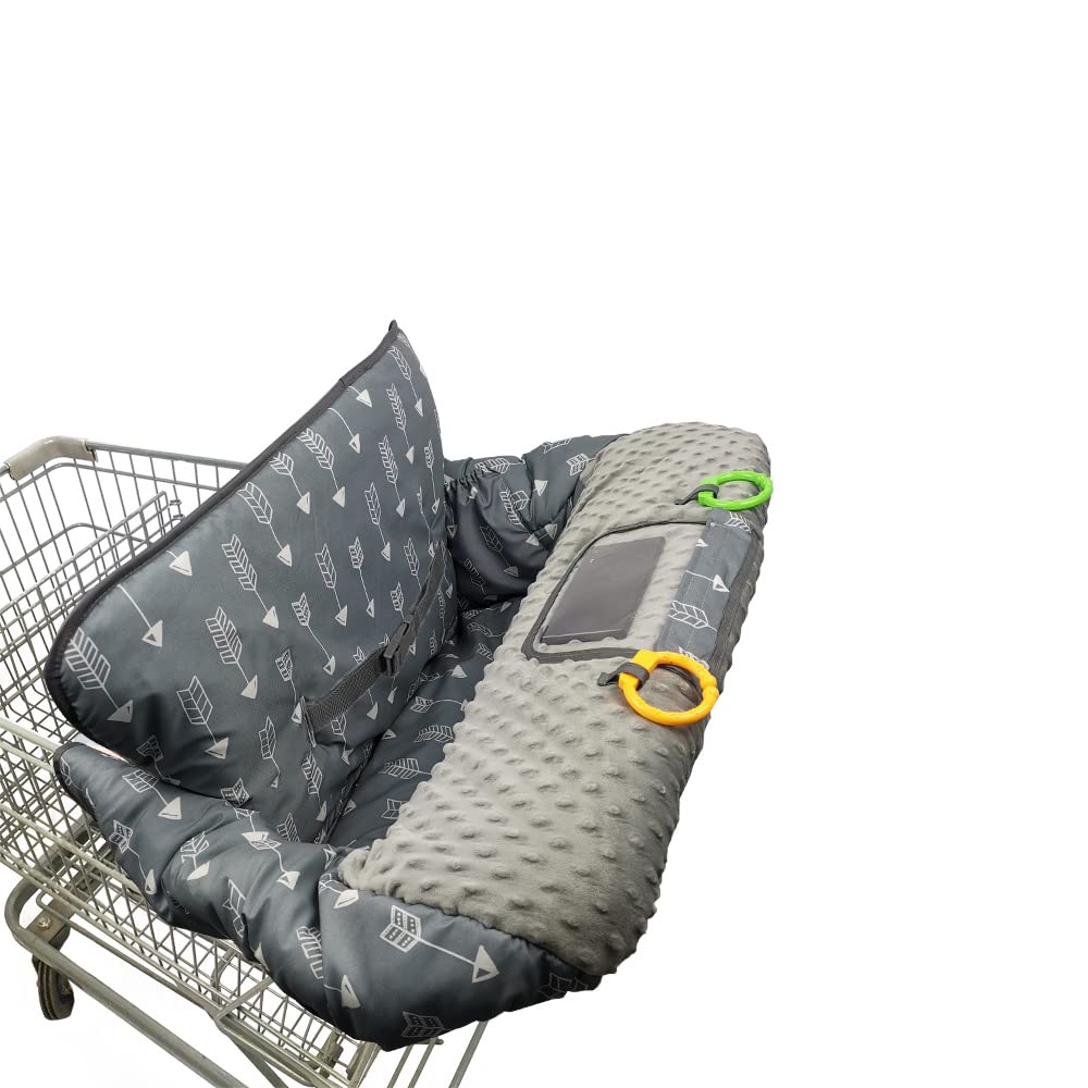 RHYDEER baby shopping cart cover with 360 protection for a clean, secure shopping experience