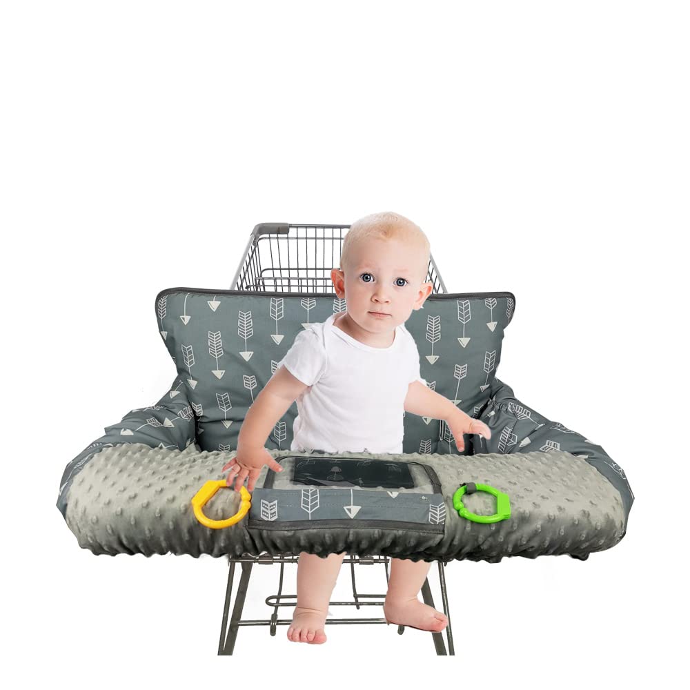 RHYDEER built-in phone pocket and toy loops entertain safely
