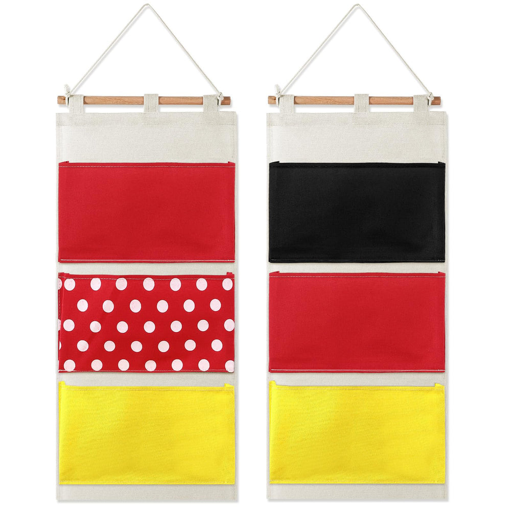 Riakrum fish extenders on a cabin door with three pockets for organized travel gift storage.