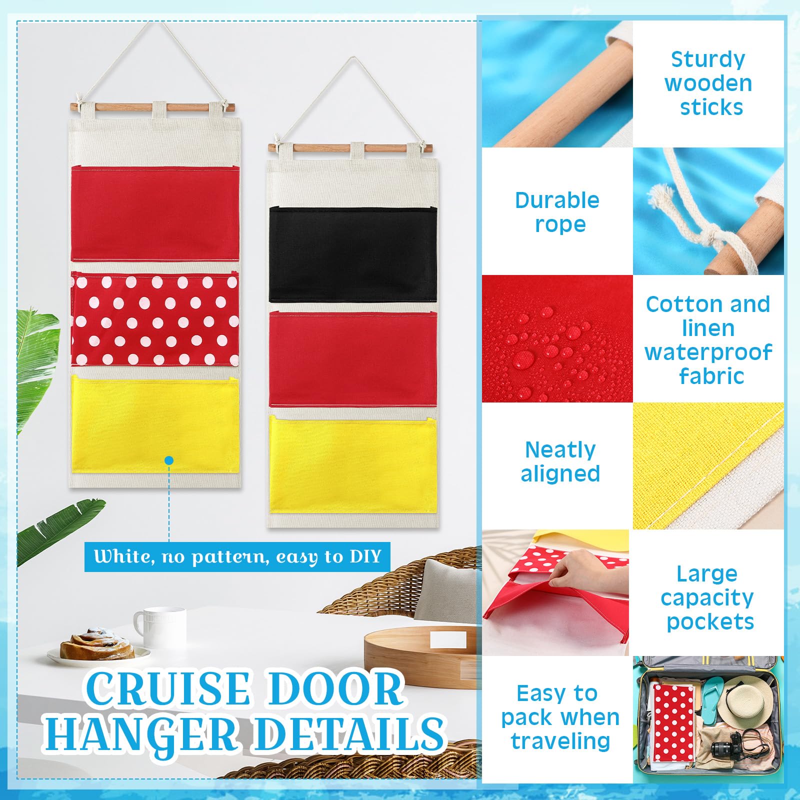 Riakrum fish extenders in a cabin setting used for easy gift organization.