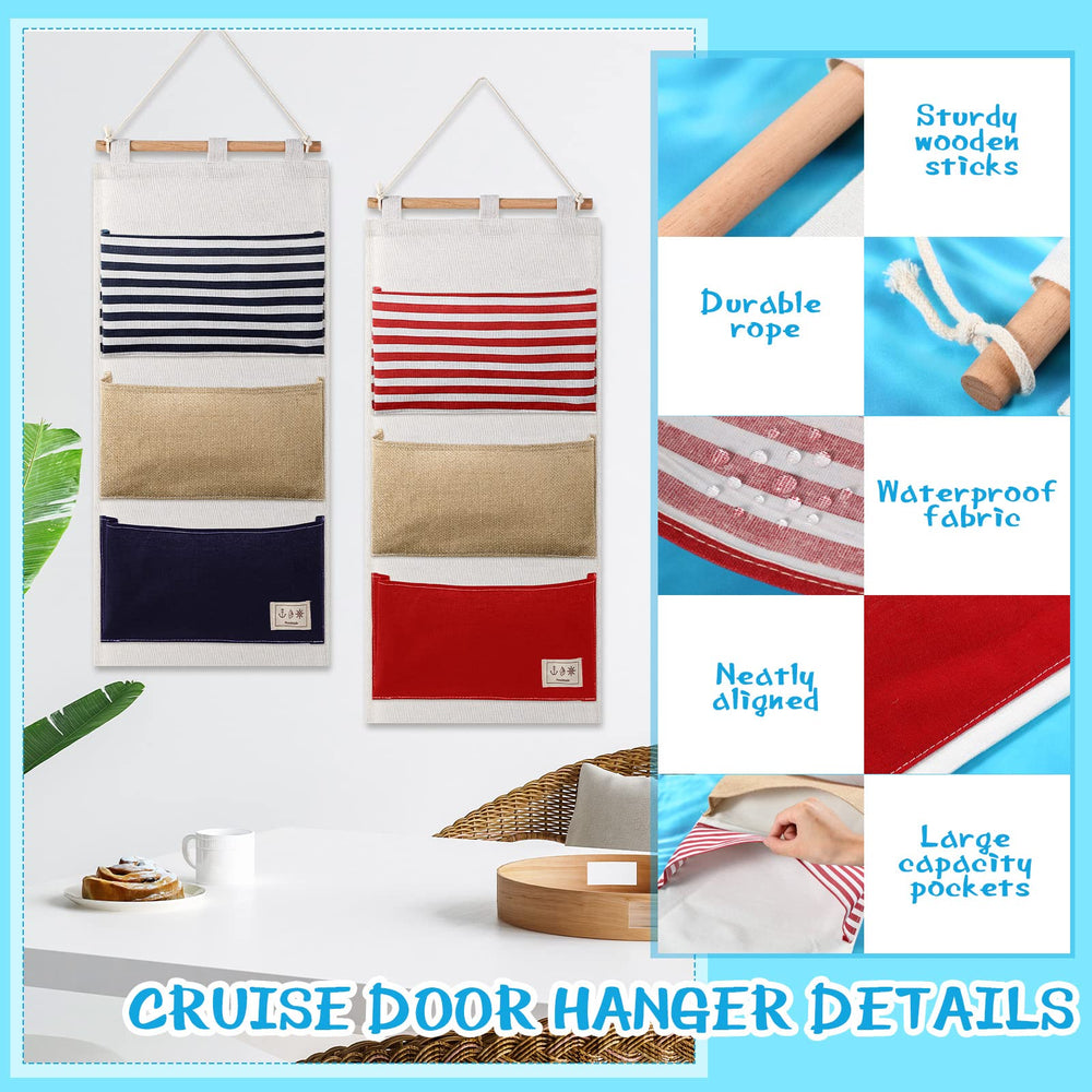 Riakrum wall or door organizer keeps gifts neatly separated.