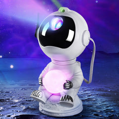 RicecdCAT Spaceman Galaxy Projector with remote control brightens kids' room