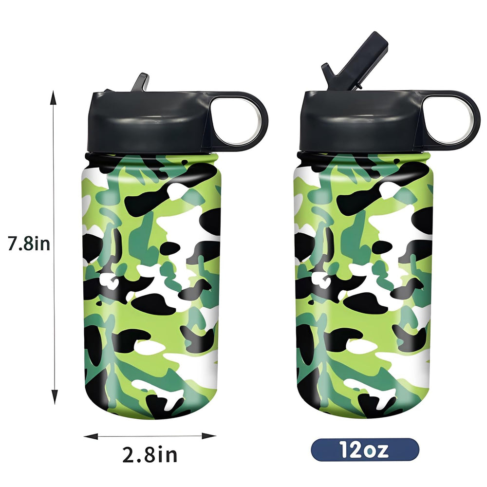 Rickyh Style 14oz bottle with spill-proof lid for school days.