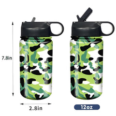 Rickyh Style 14oz bottle with spill-proof lid for school days.