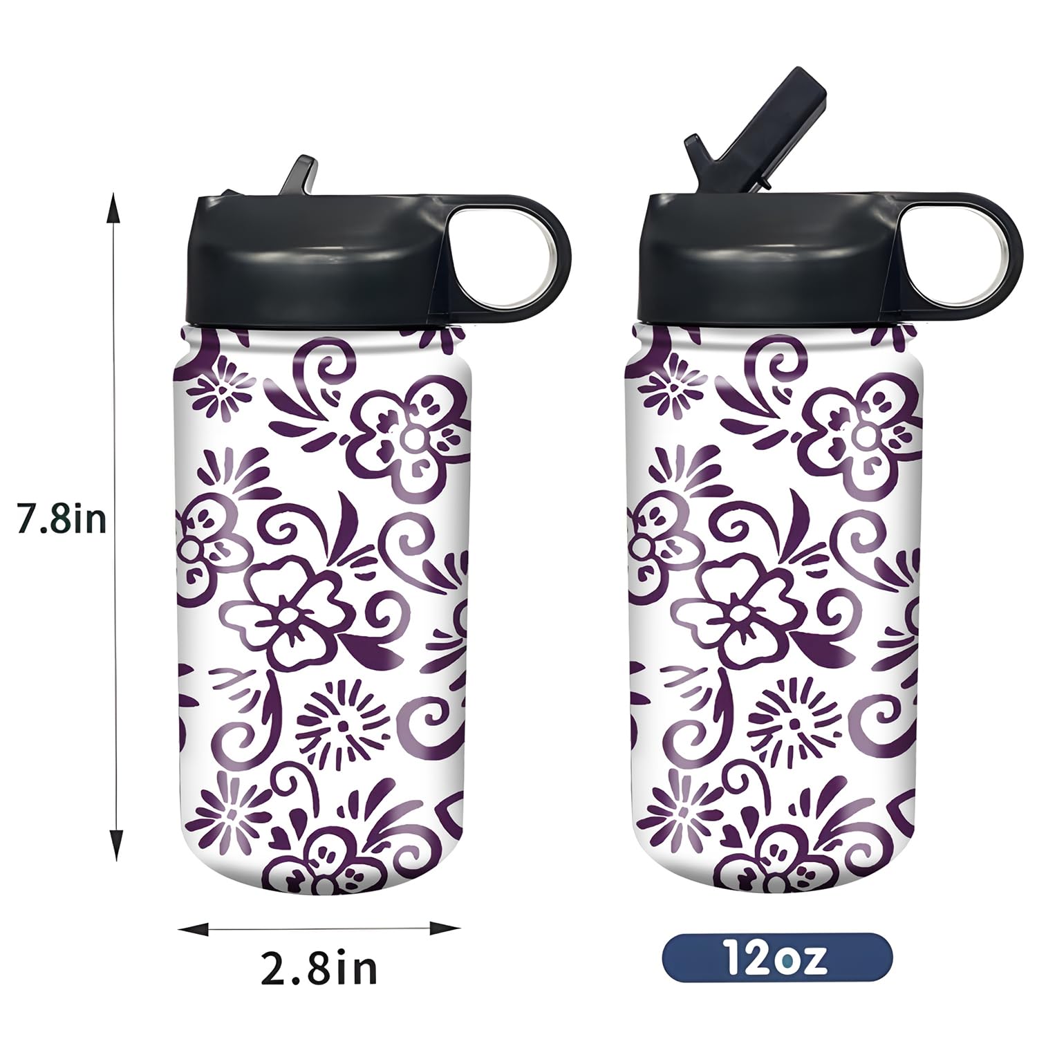 rickyh style insulated stainless steel bottle keeps drinks cool