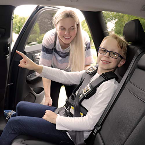 RideSafer small yellow vest lightweight design supports easy moves