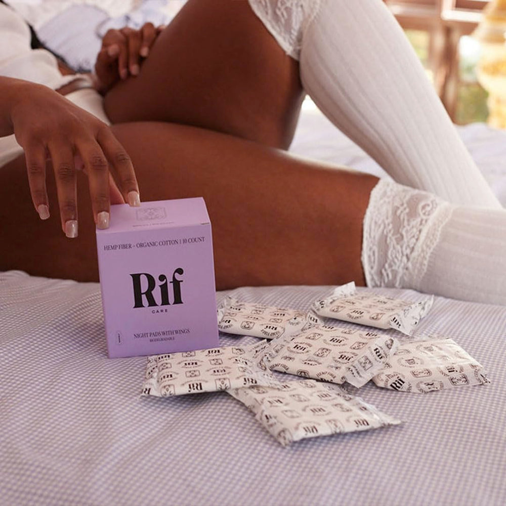 Rif Care pulp absorbent is chlorine-free and SAP-free for gentle use