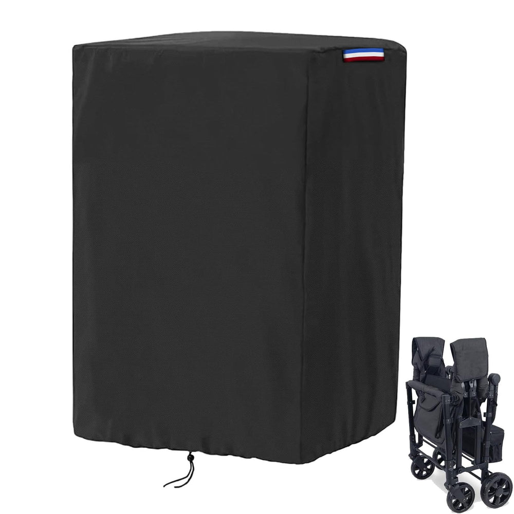 Rilime W4 Original wagon cover protecting the stroller from rain and dust.