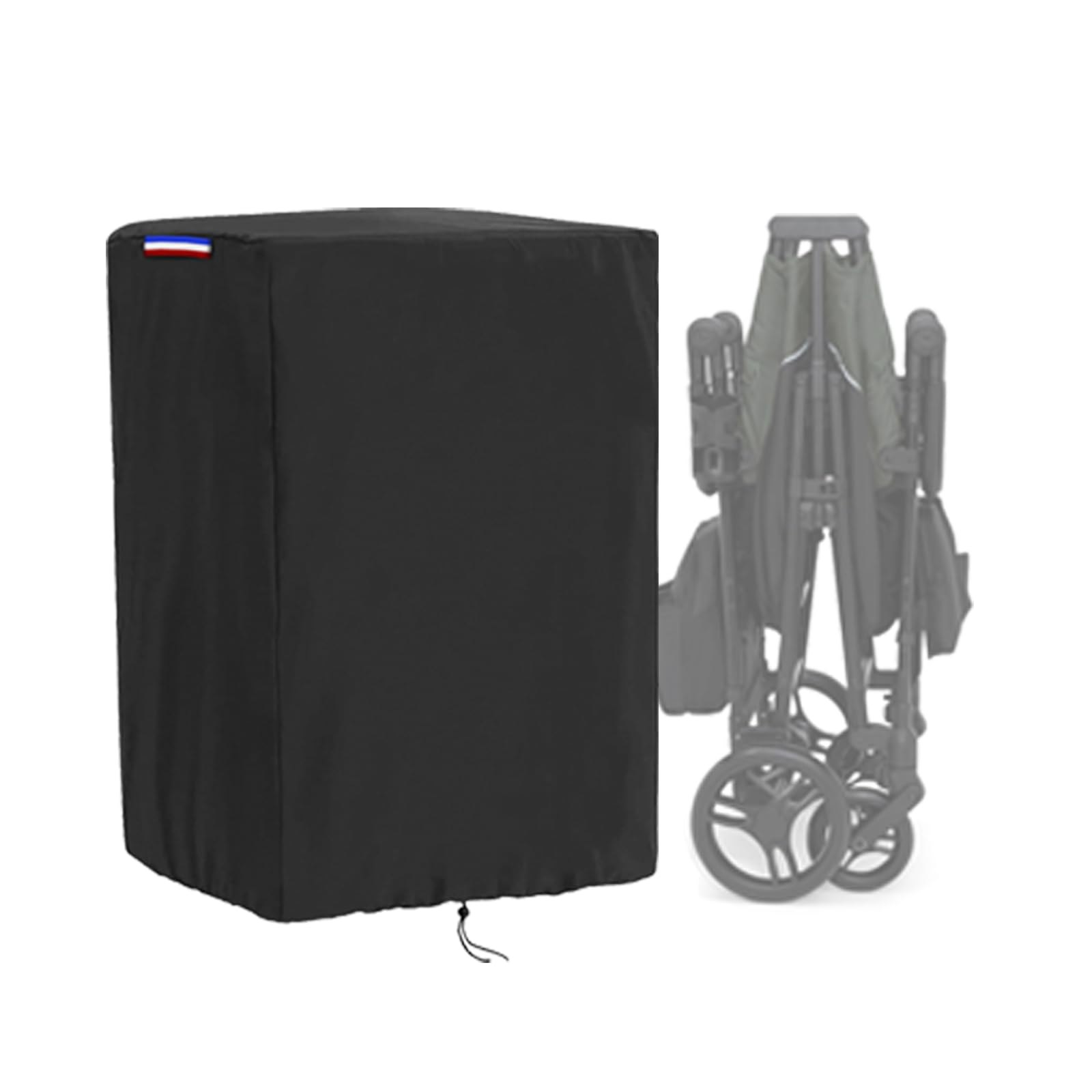 Rilime wagon cover easy to clean with damp towel and air dry