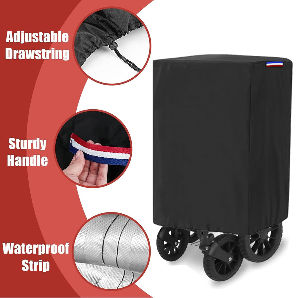 Rilime wagon cover windproof design keeps wagon steady during windy days