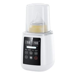 Rimaxao Bottle Warmer night-light display offers precise heating for effortless nighttime feeds.