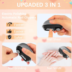 RIMOL automatic nail debris storage keeps the grooming area clean