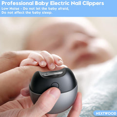 RIRC nail debris storage catches clippings for quick cleanup.