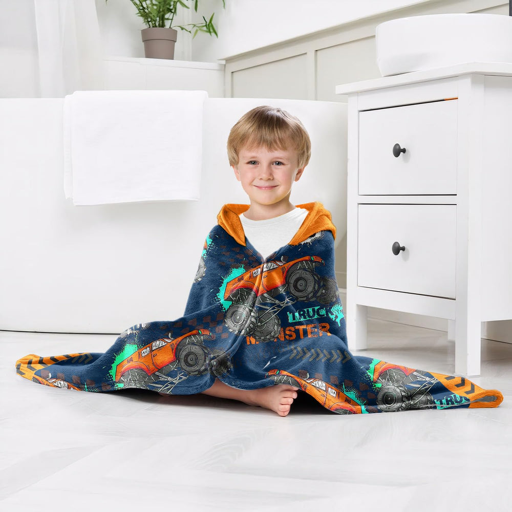 Ritiga machine washable kids towel; colors stay vibrant after washing.