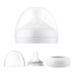 River Finn Organics packaging for replacement nipple set, ideal for on the go.