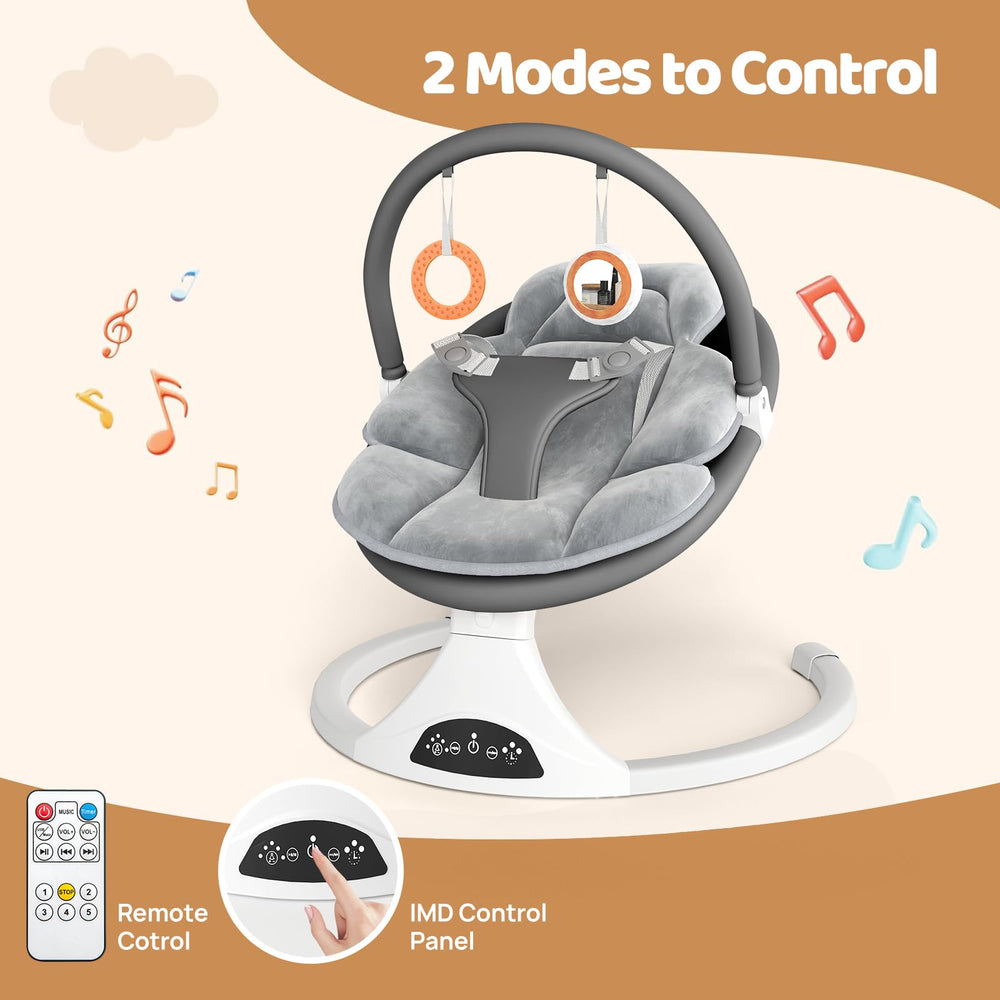 RIVIPLOU swing seat pad detachable for easy cleaning and comfort.