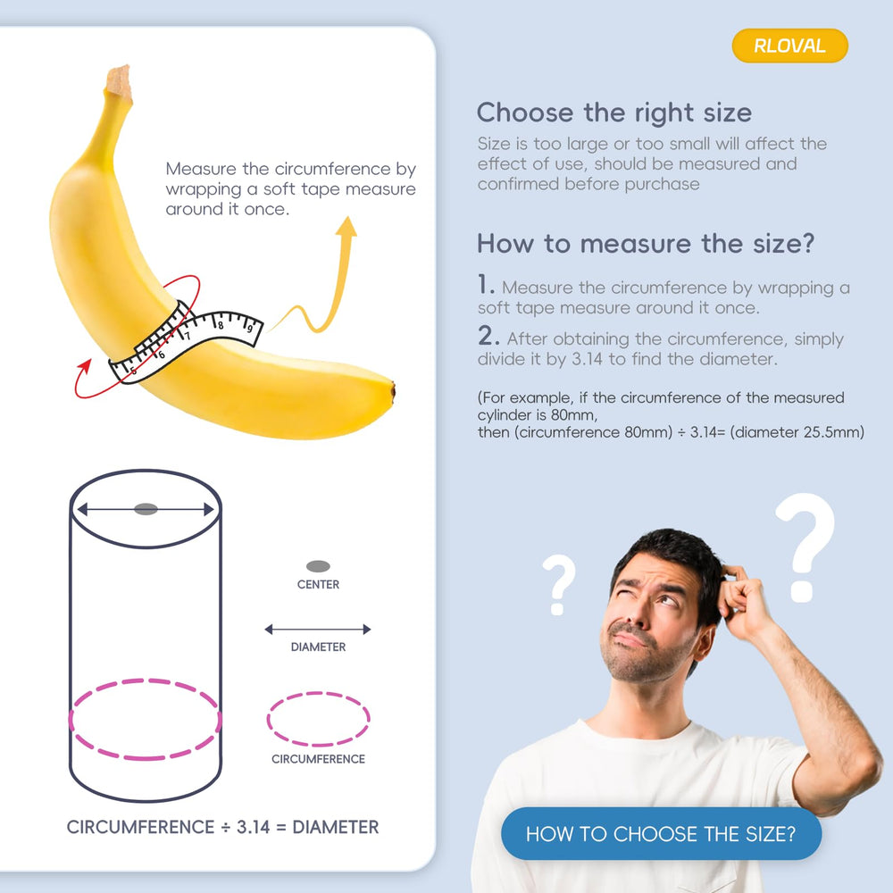 RLOVAL self-adhesive design adheres softly to skin for comfort