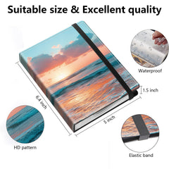 RMJKXQZG 4x6 pocket pages, crystal-clear pockets for easy photo viewing