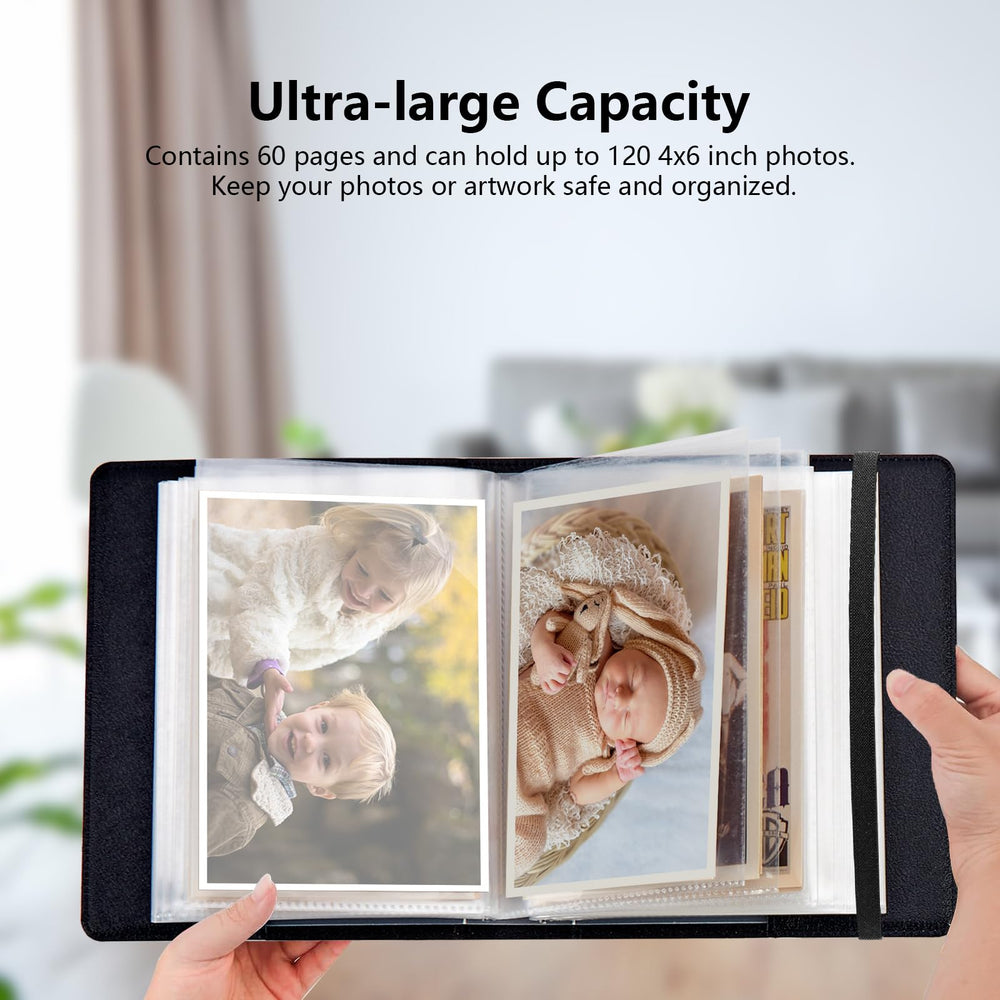 RMJKXQZG slip-in pocket design, simple insertion and secure storage for 4x6 photos